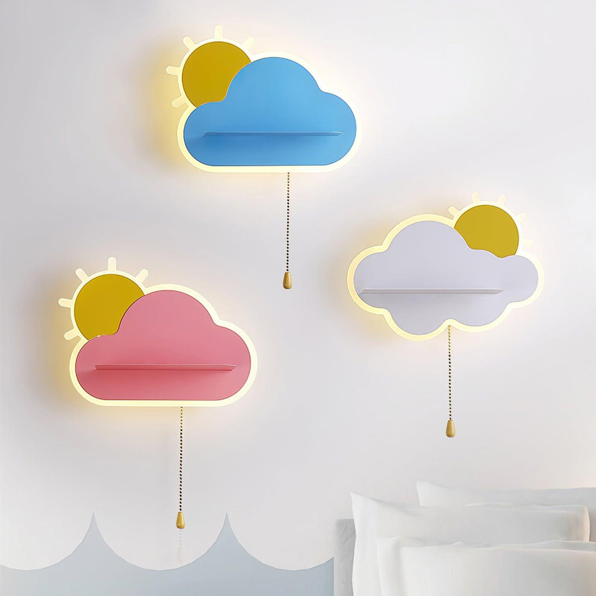 Cura Dreamier Cloud Art wandlamp