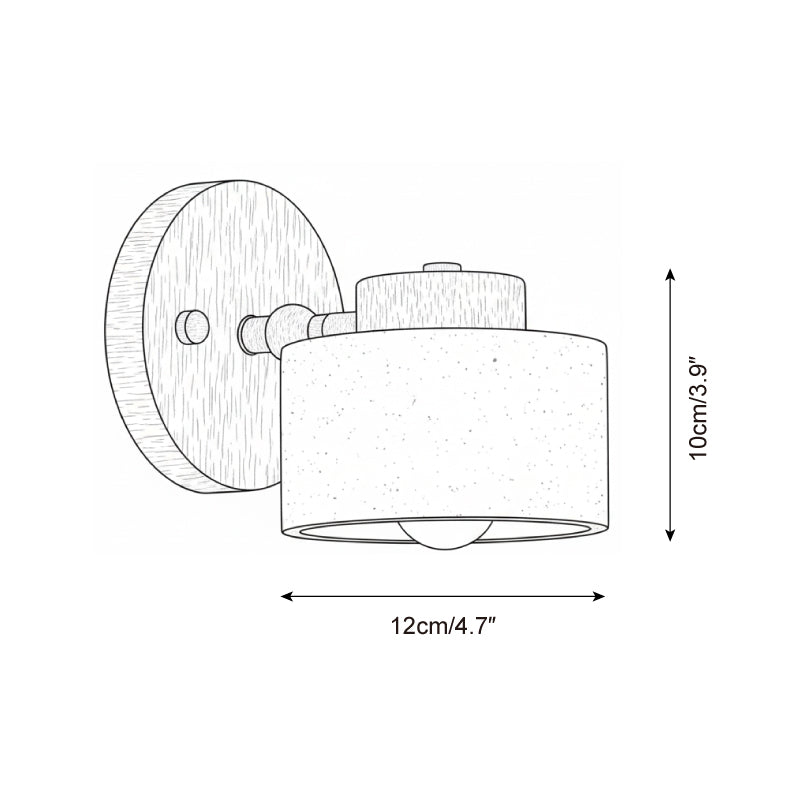 Driftstone wandlamp