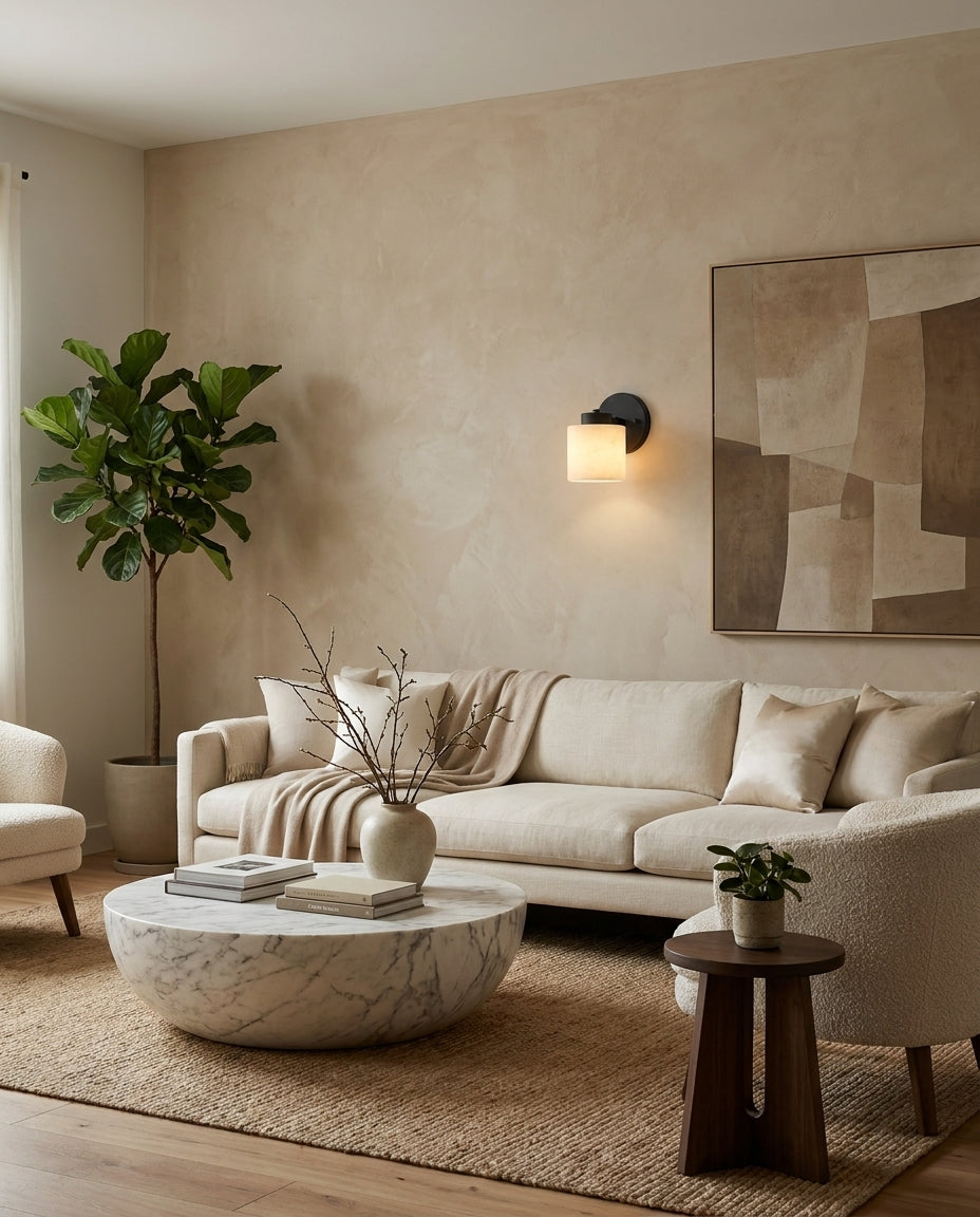 Isencombe Albasten wandlamp