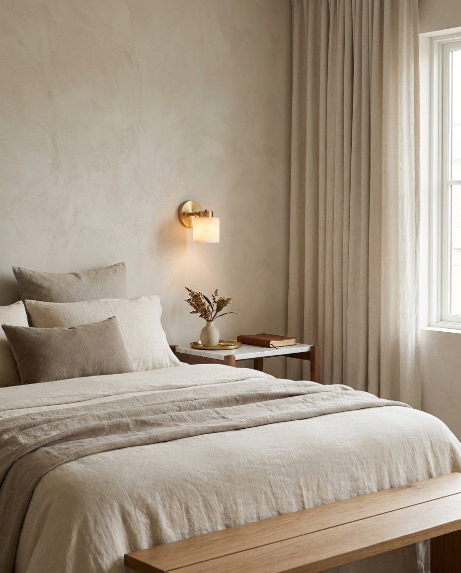 Isencombe Albasten wandlamp