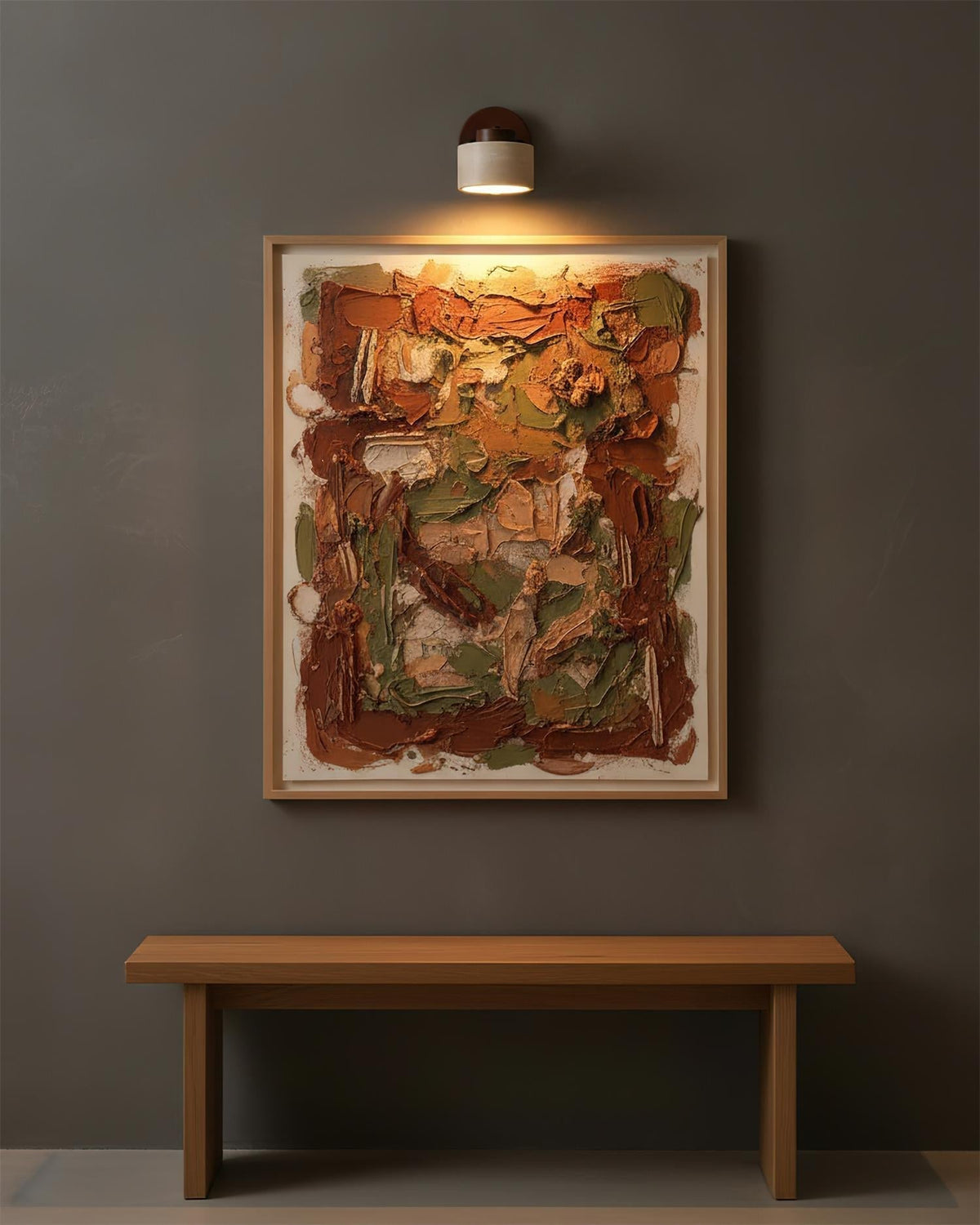 Driftstone wandlamp