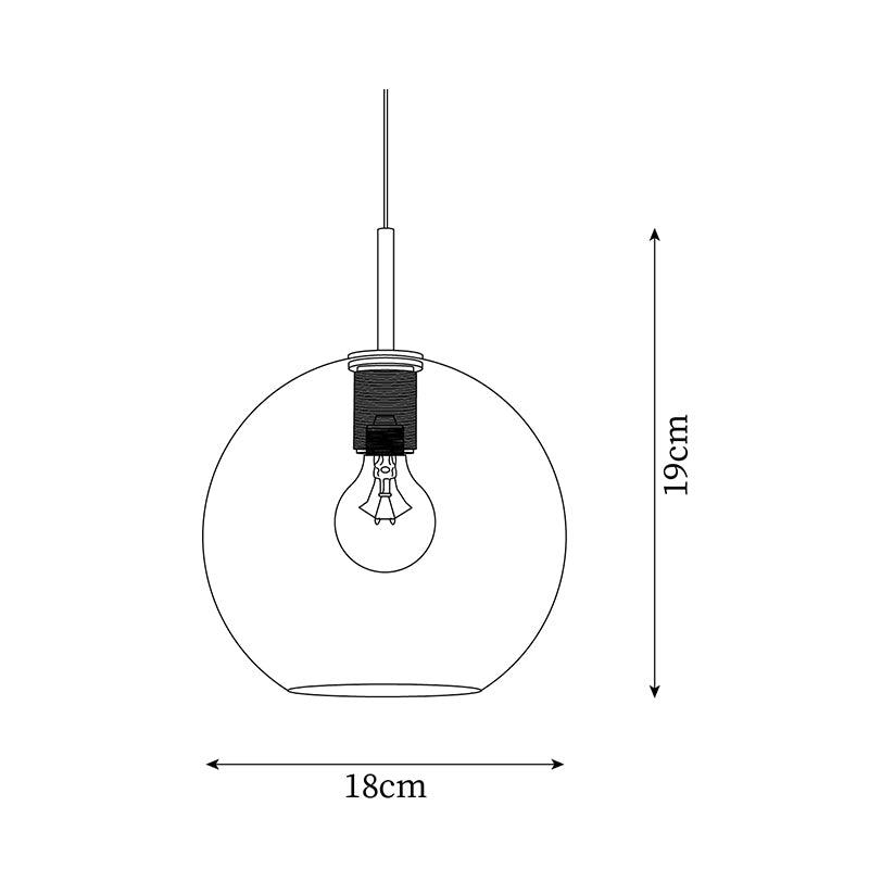 Moderne hanglamp van messing met minimalistisch metaalarmatuur voor eetkamer of keuken