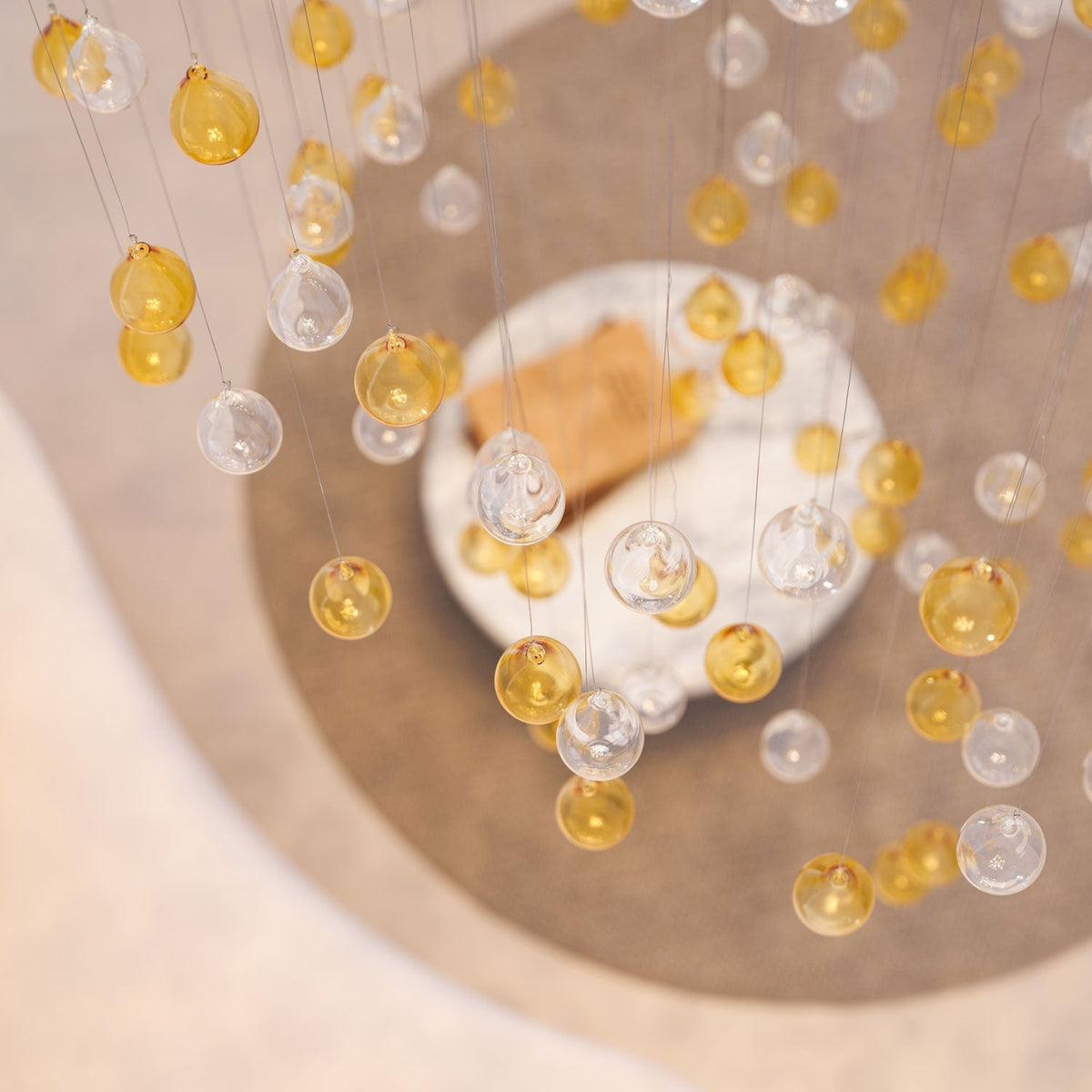 Droplets Cascading Kroonluchter