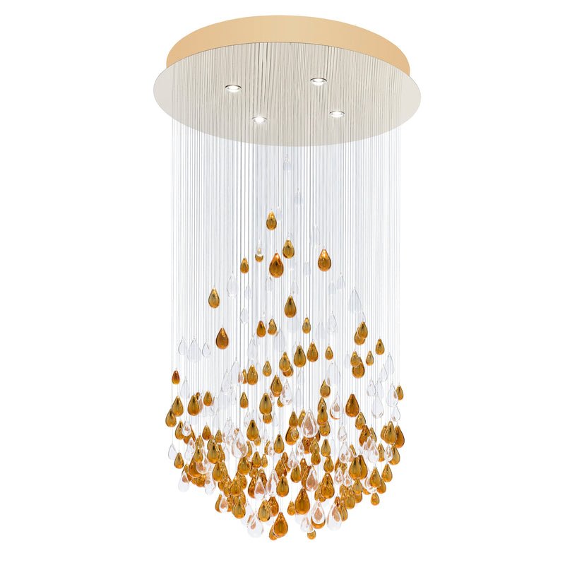Droplets Cascading Kroonluchter