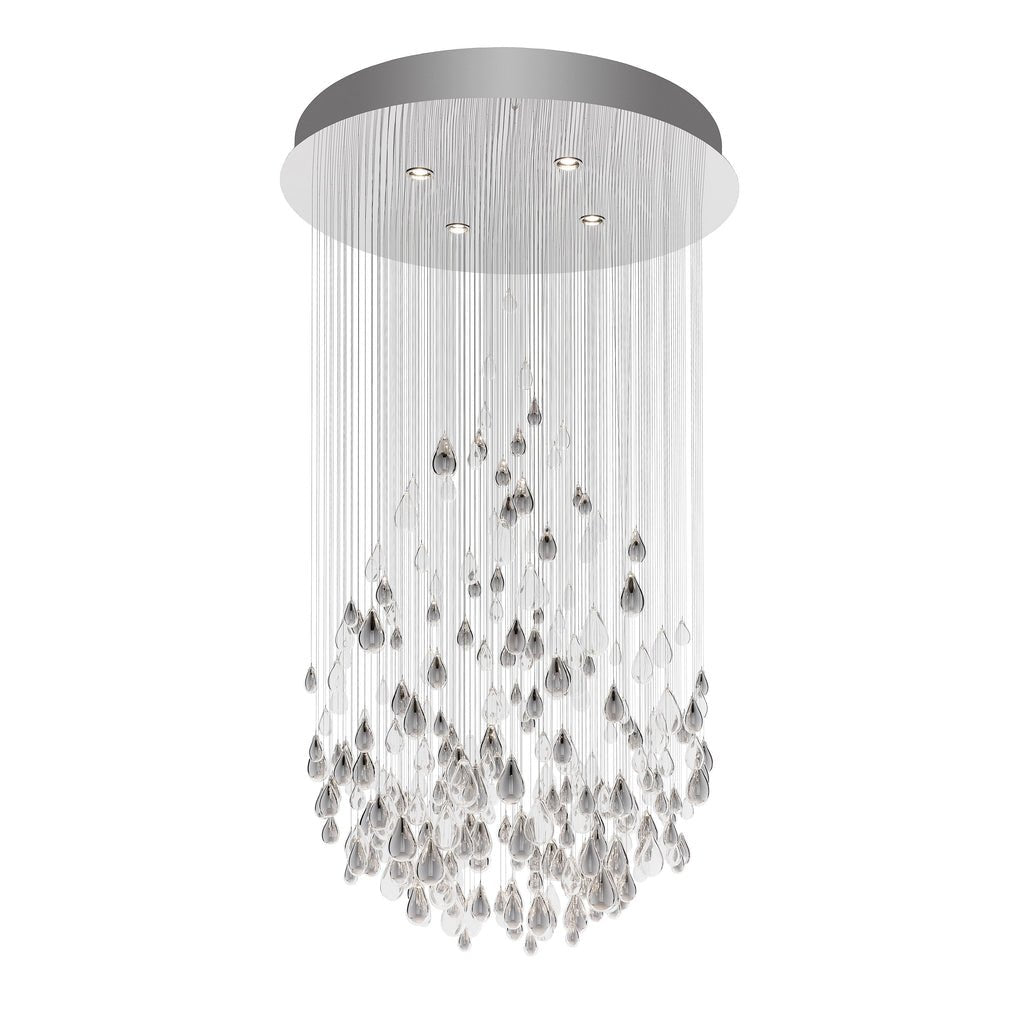 Droplets Cascading Kroonluchter