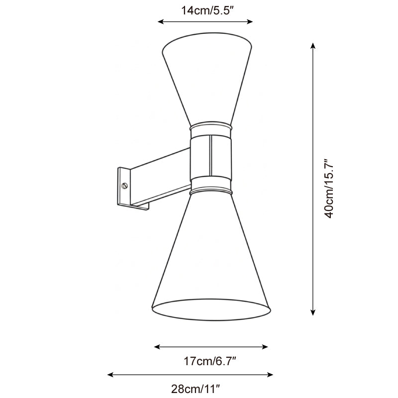 Viraiseria wandlamp