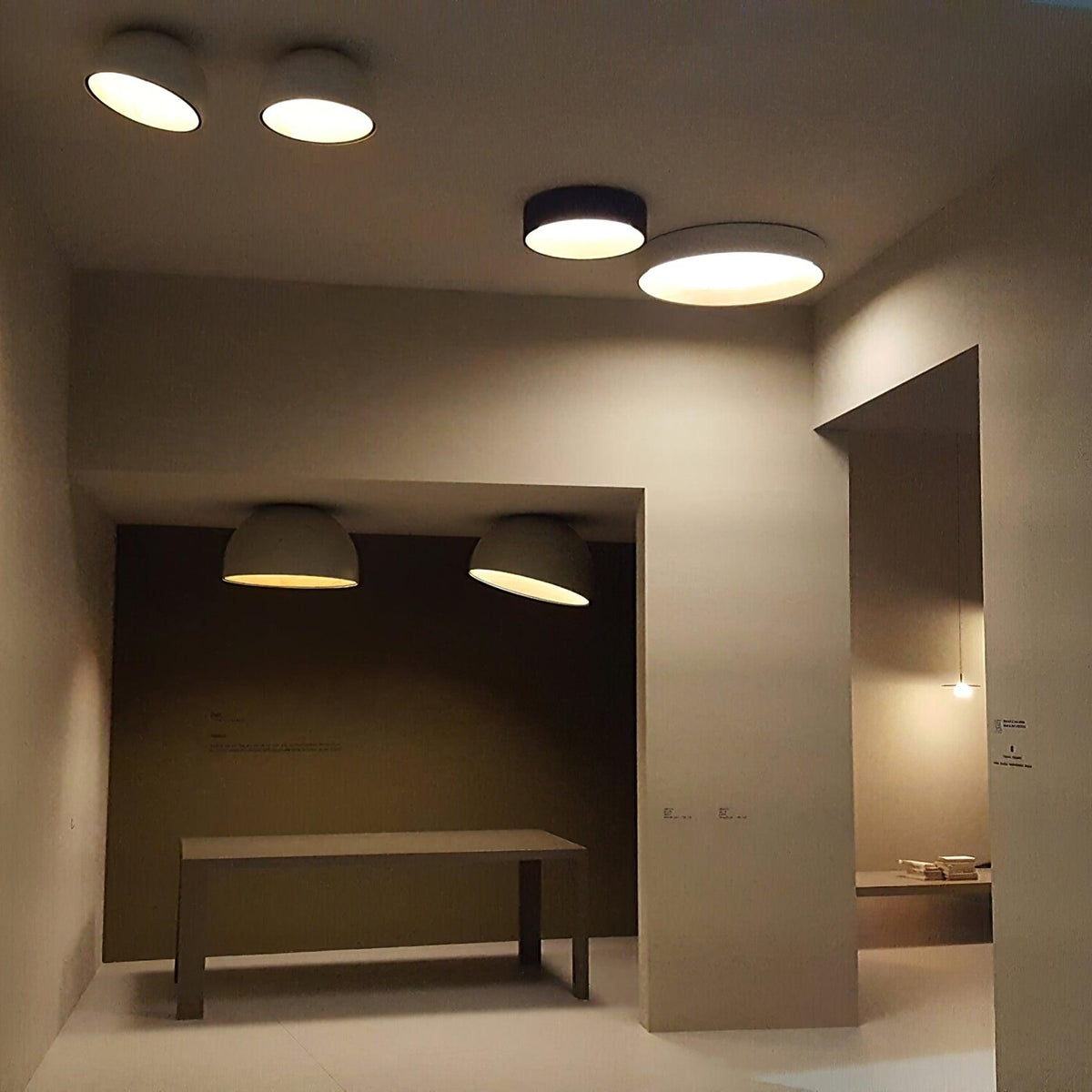 Flanel plafondlamp