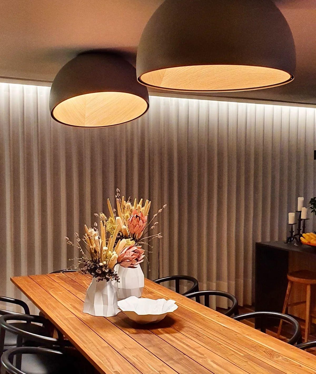 Flanel plafondlamp