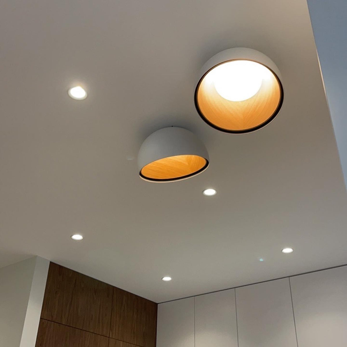 Flanel plafondlamp