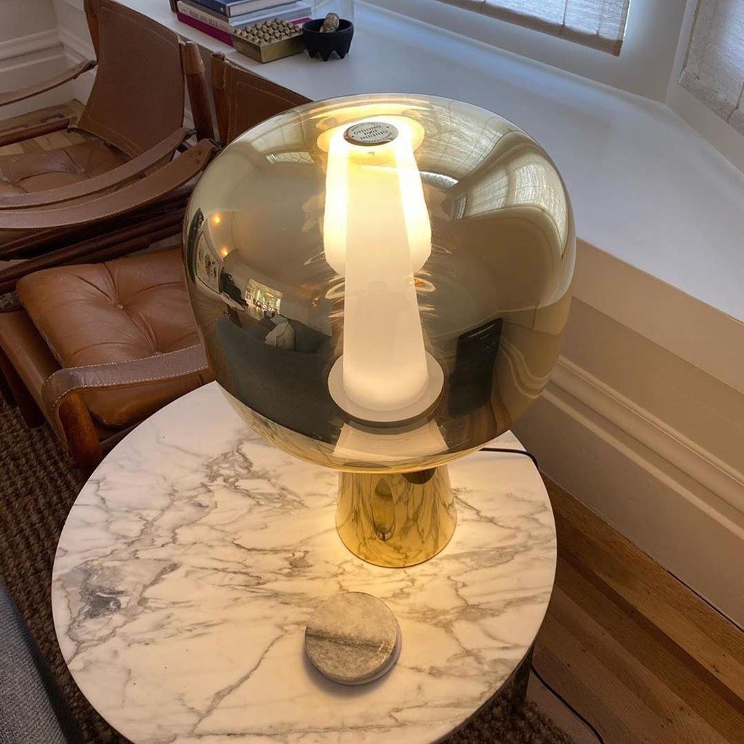 Briq moderne tafellamp in goud