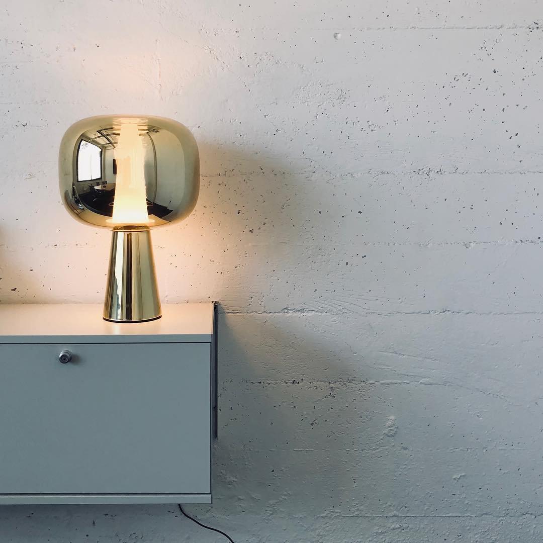 Briq moderne tafellamp in goud