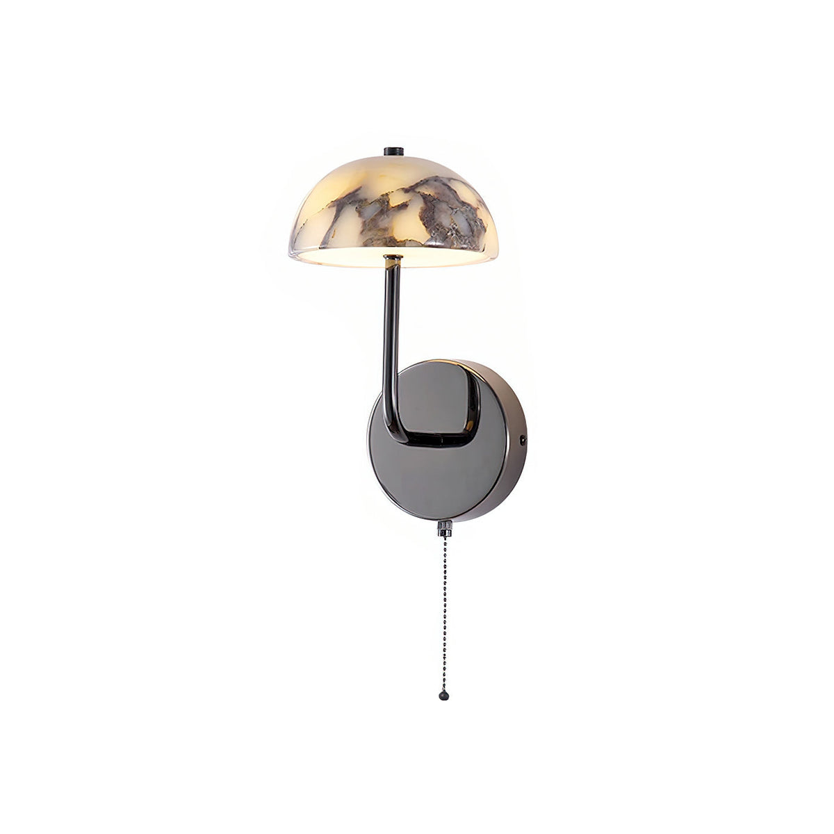 Noir wandlamp