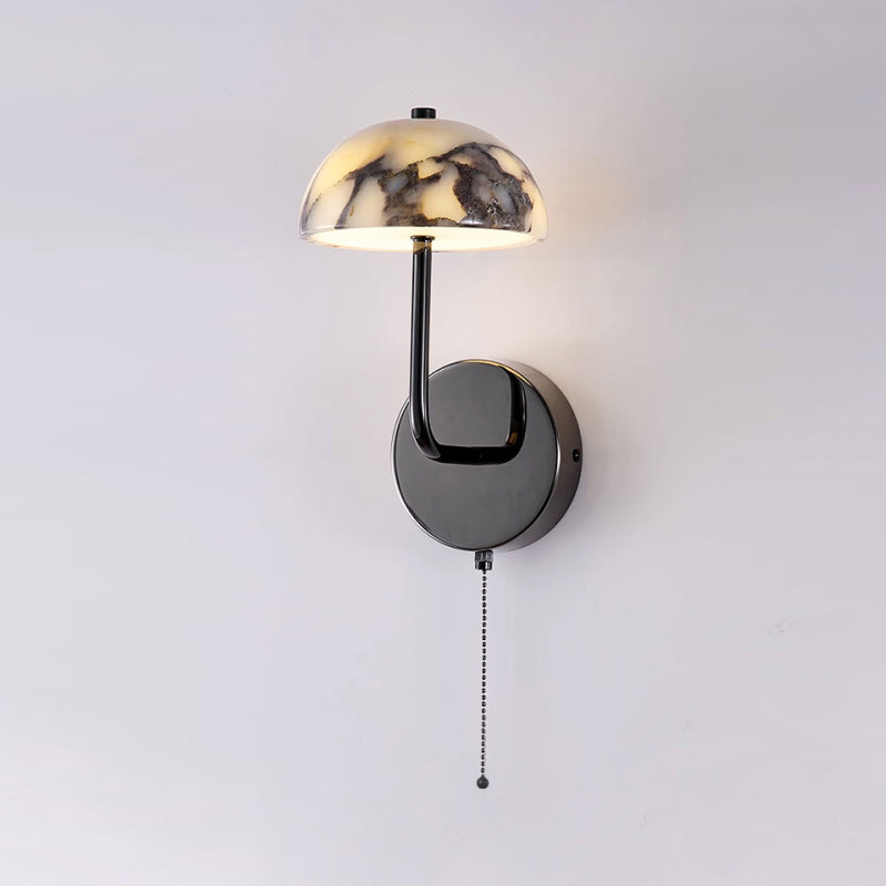 Noir wandlamp