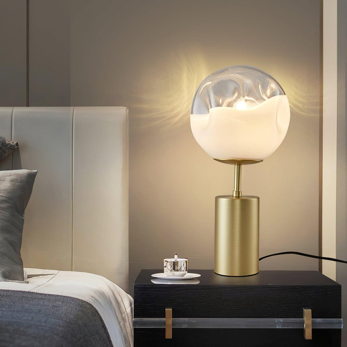 Aurea klassiek Glas Tafellamp