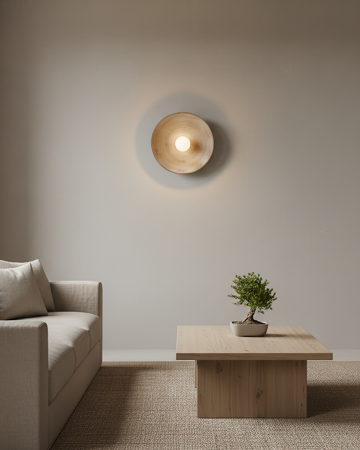 Cirisise Coil wandlamp