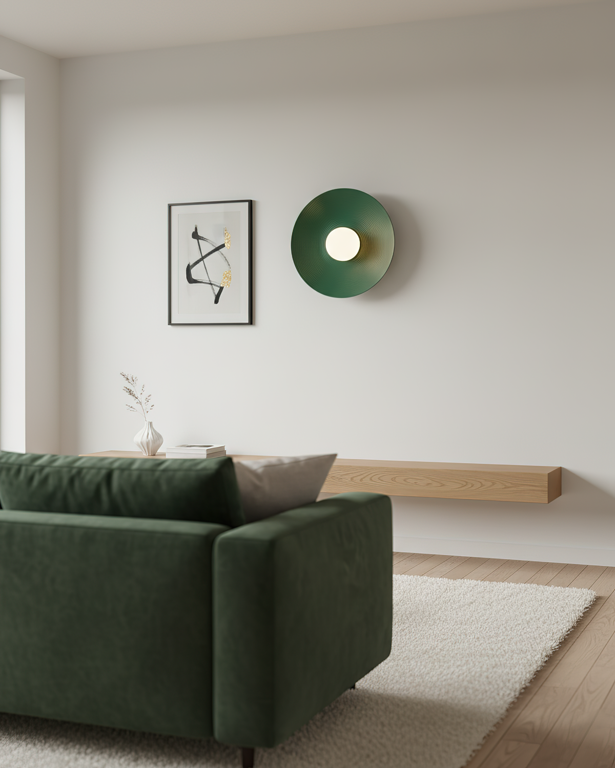 Cirisise Coil wandlamp