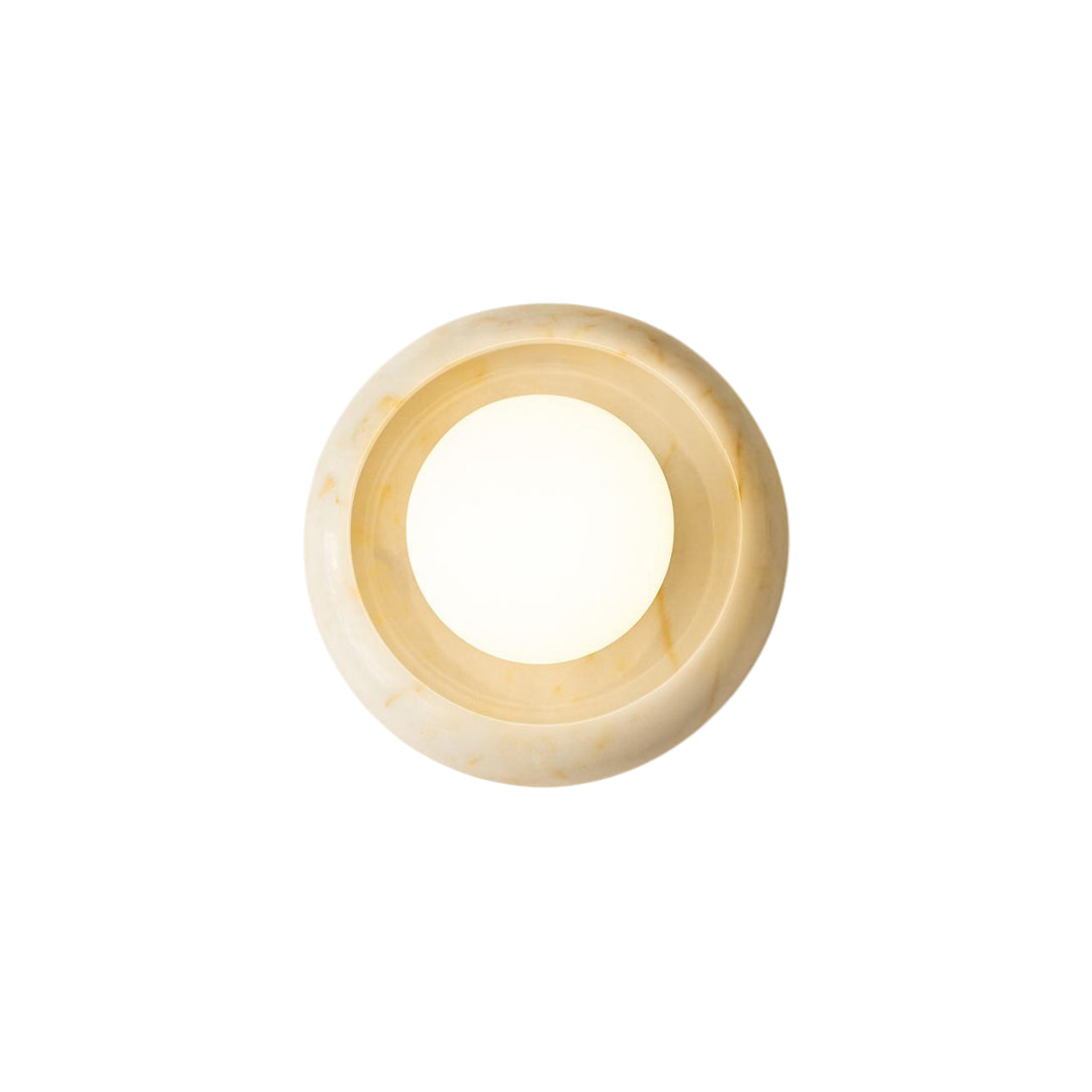 Eclipse wandlamp met marmeren afwerking