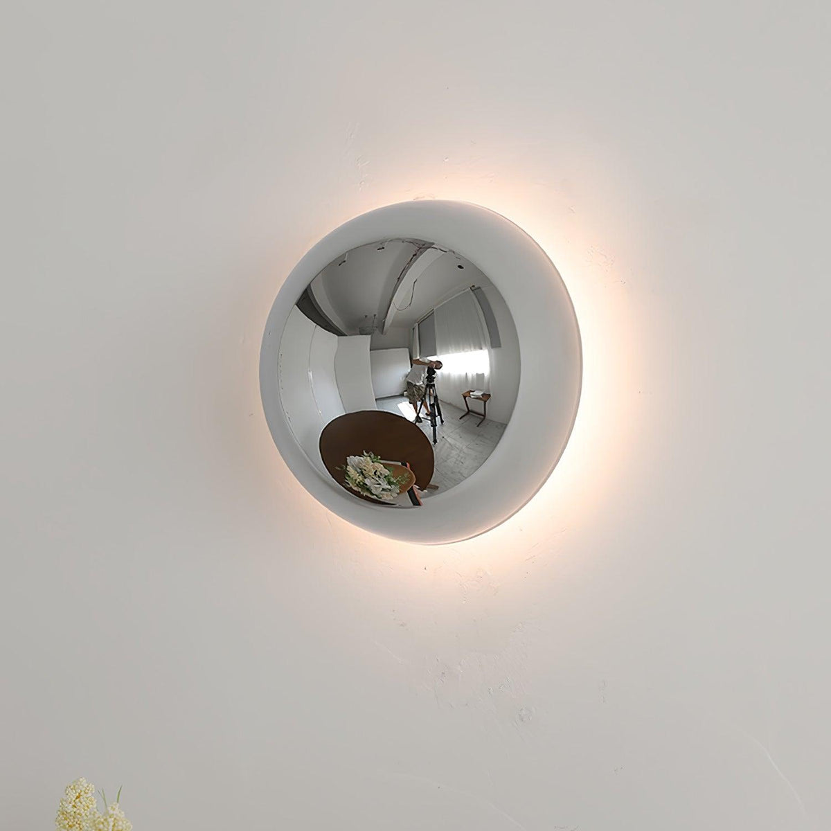 Virixy Moderne minimalistische wandlamp met bolvormige kap