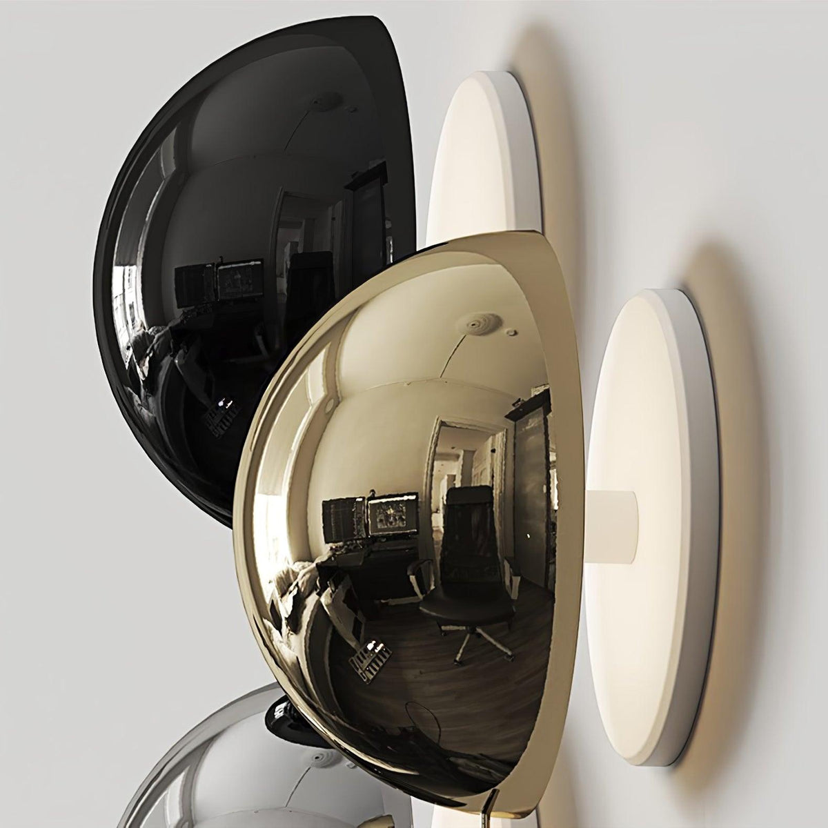Virixy Moderne minimalistische wandlamp met bolvormige kap