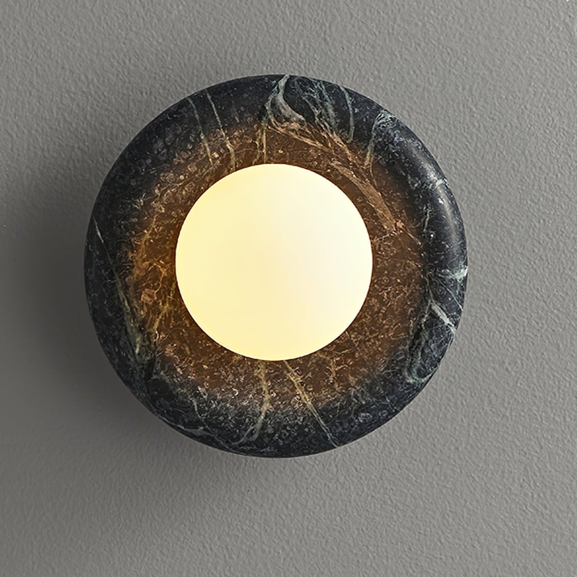 Amber Vintage Marmeren wandlamp
