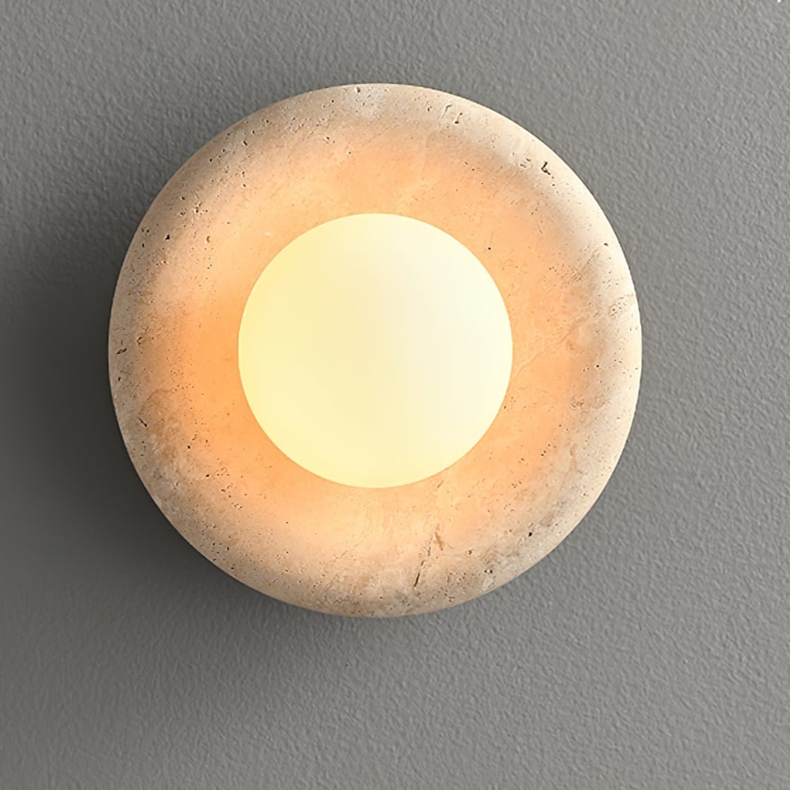 Amber Vintage Marmeren wandlamp