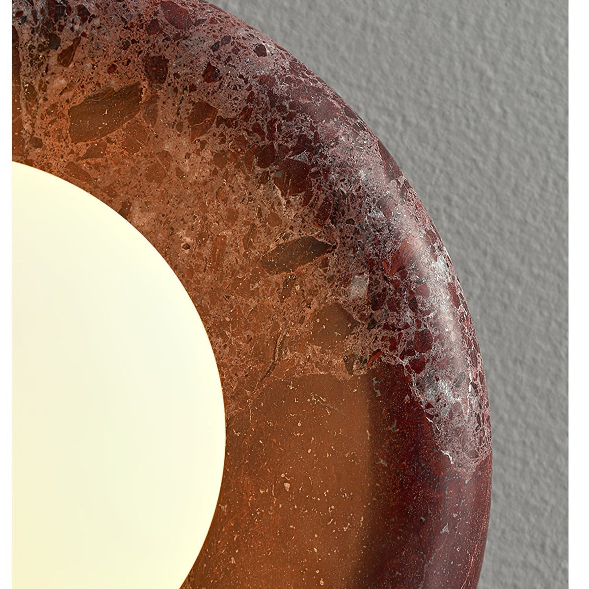 Amber Vintage Marmeren wandlamp