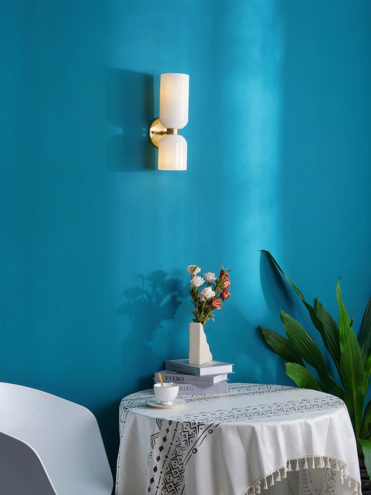 Bryn Moderne minimalistische wandlamp van glas