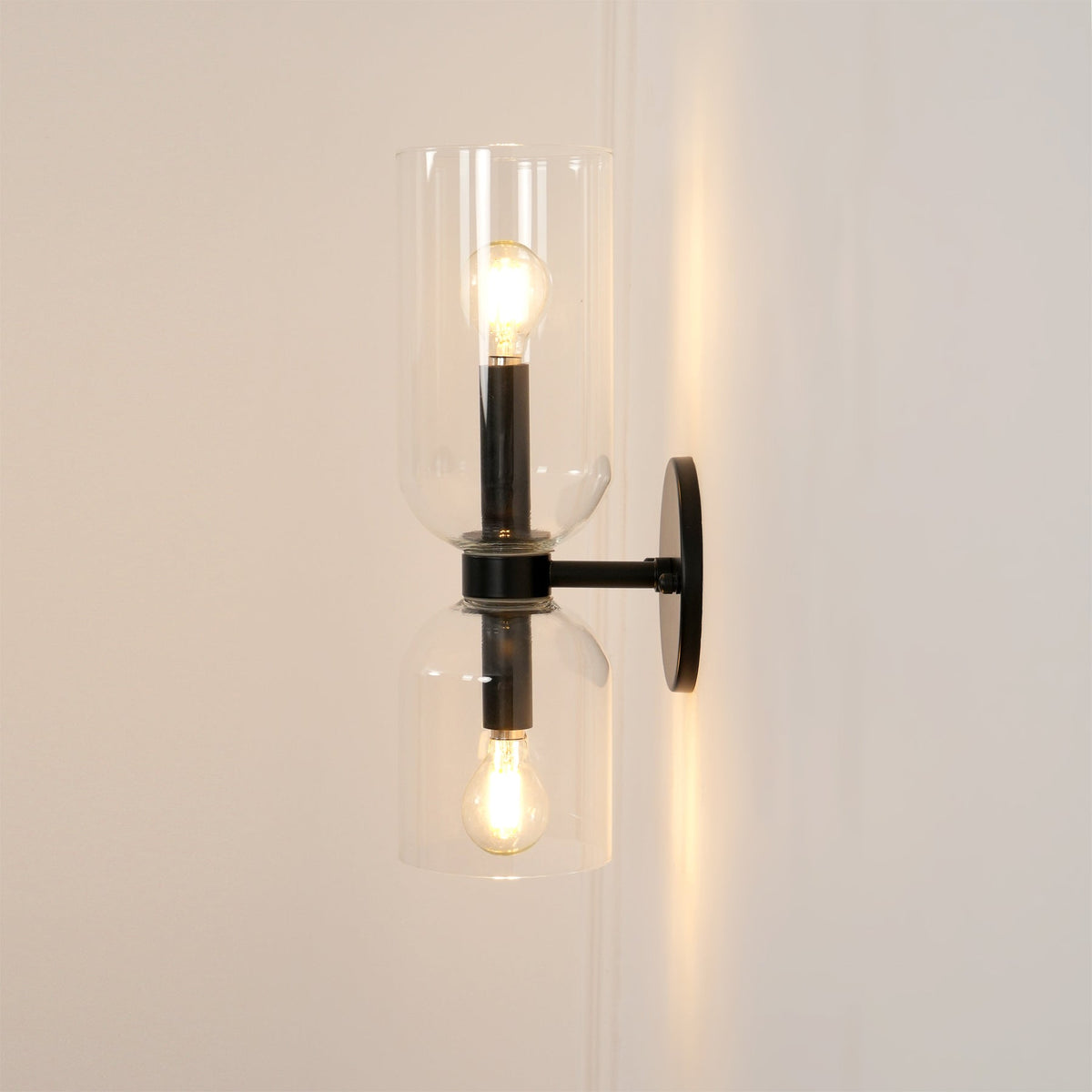 Bryn Moderne minimalistische wandlamp van glas