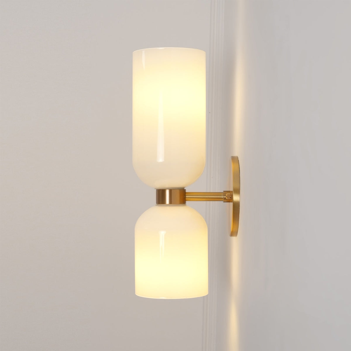 Bryn Moderne minimalistische wandlamp van glas