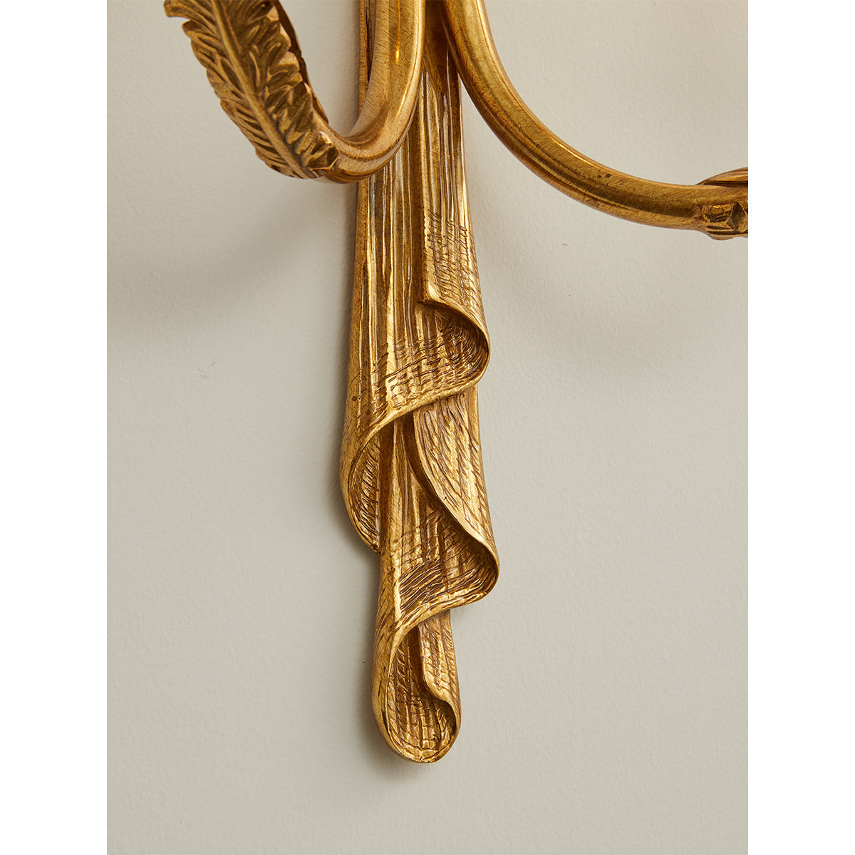 Oriaielle wandlamp van messing