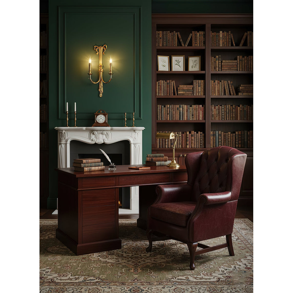Oriaielle wandlamp van messing
