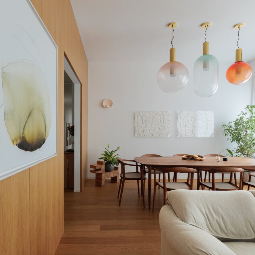 Aeris Minimalistische hanglamp van glas