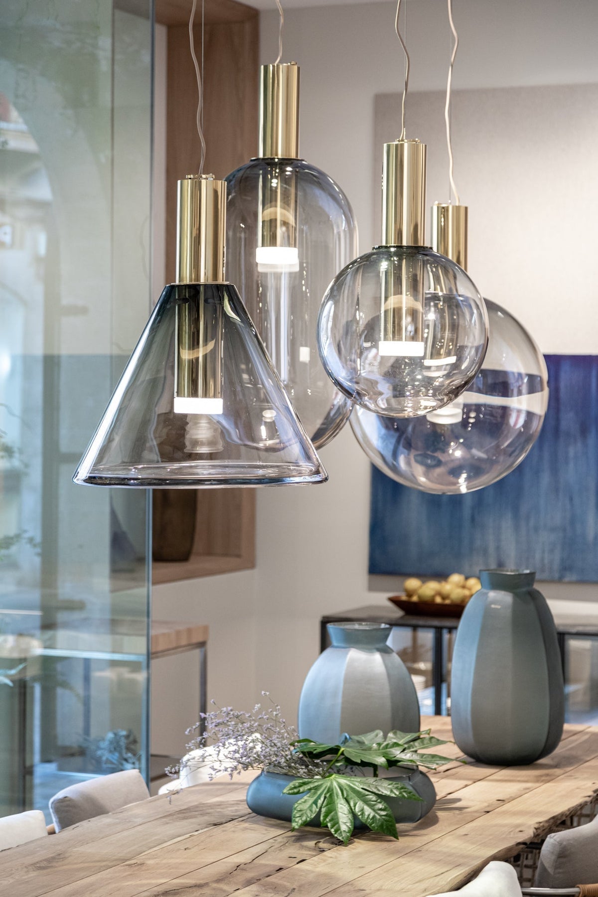 Aeris Minimalistische hanglamp van glas