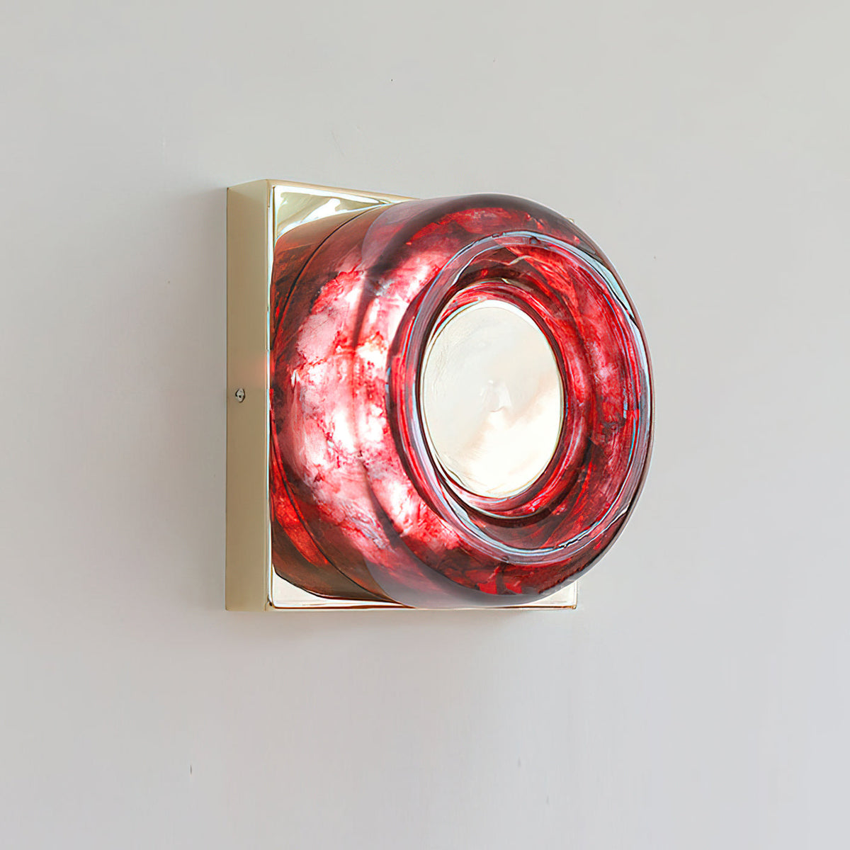Eisner Rode wandlamp