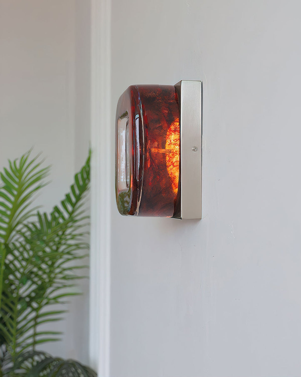 Eisner Rode wandlamp