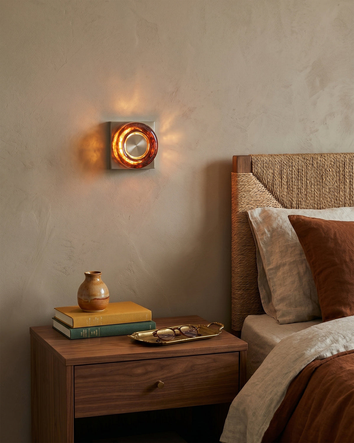 Eisner Rode wandlamp