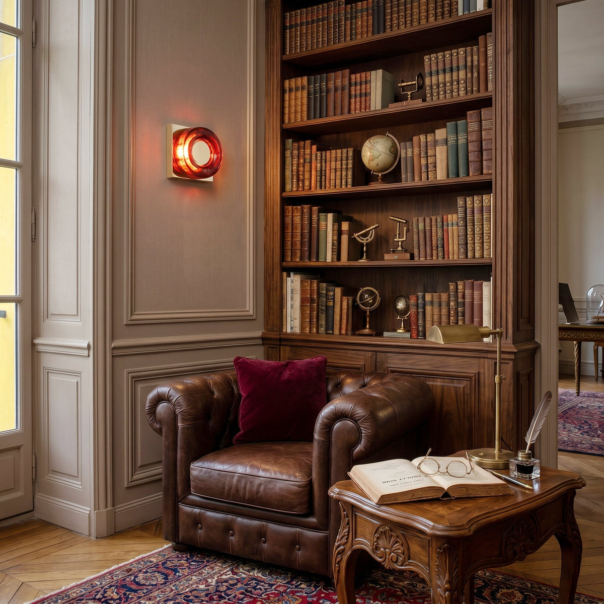 Eisner Rode wandlamp