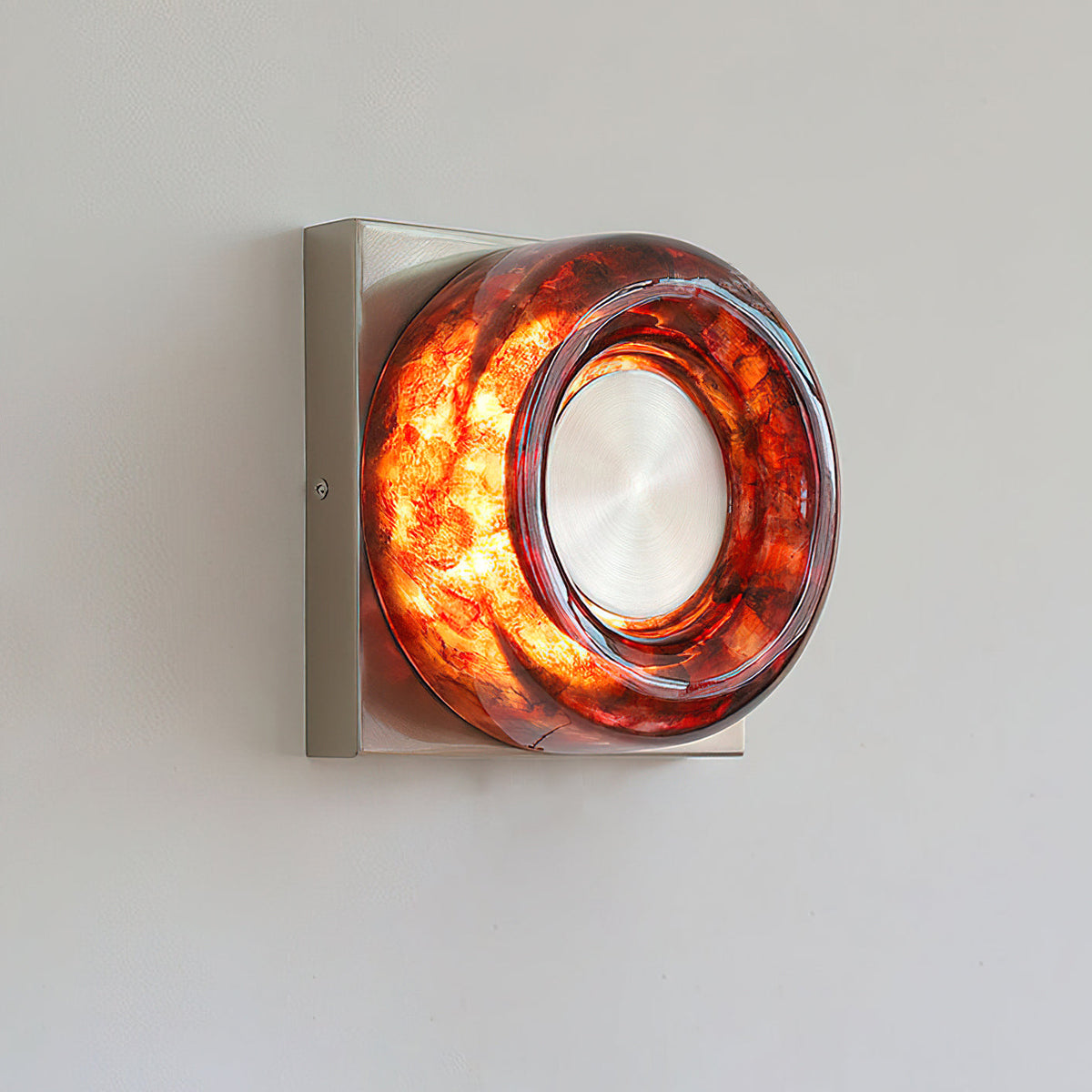 Eisner Rode wandlamp
