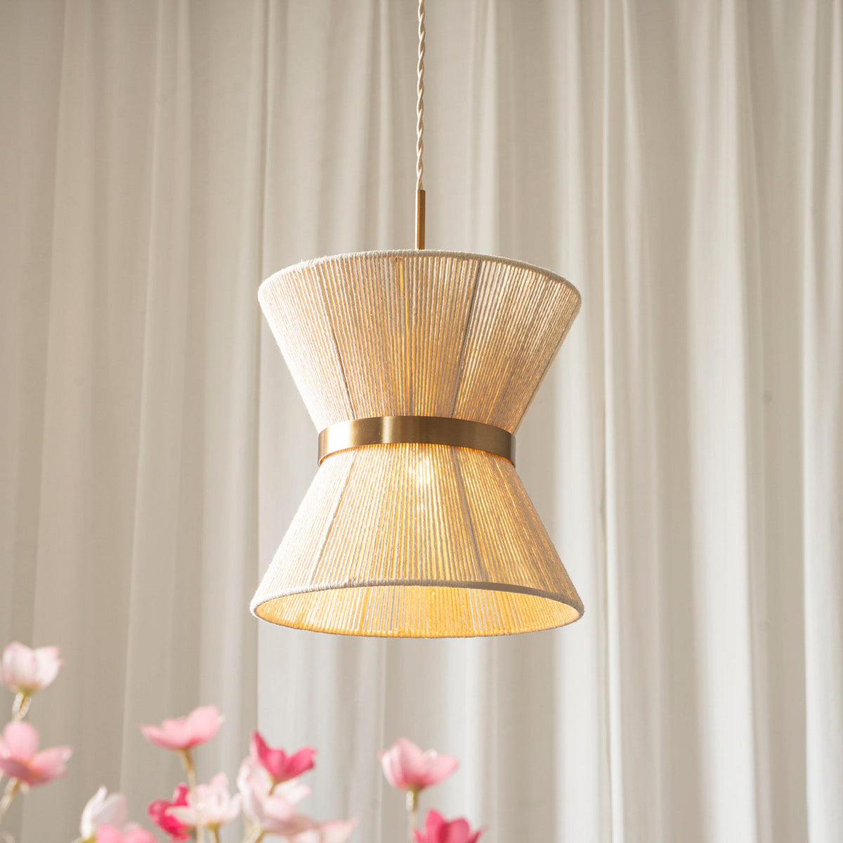 Aldenaya houten hanglamp