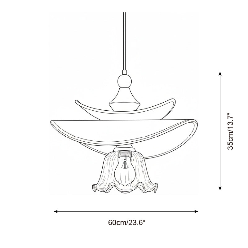 Orelalina hanglamp caramellkleur