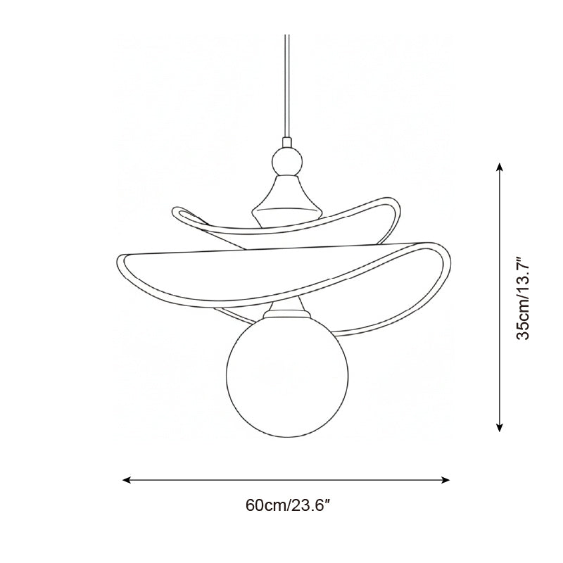 Orelalina hanglamp caramellkleur