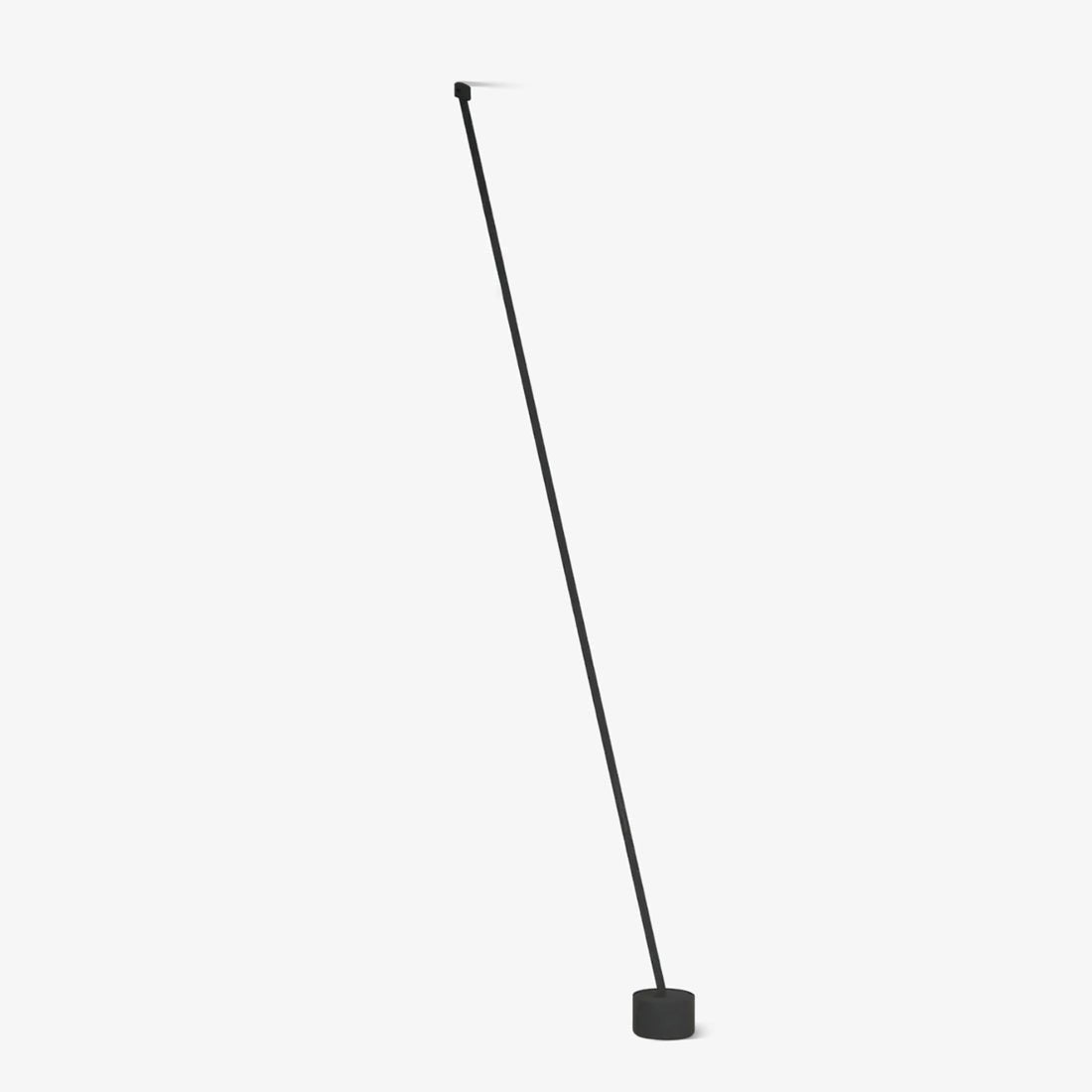 Vorenk vloerlamp van vezel