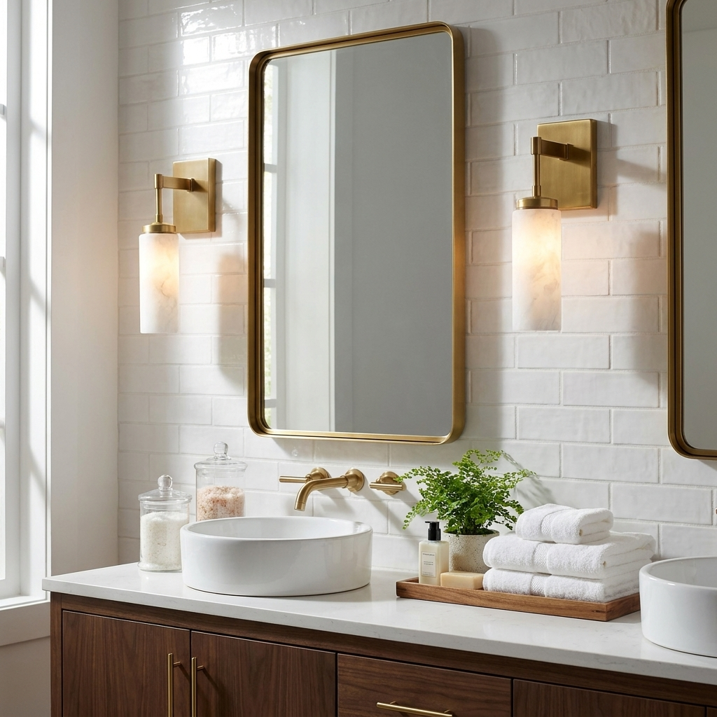 Mardenstone Albasten wandlamp