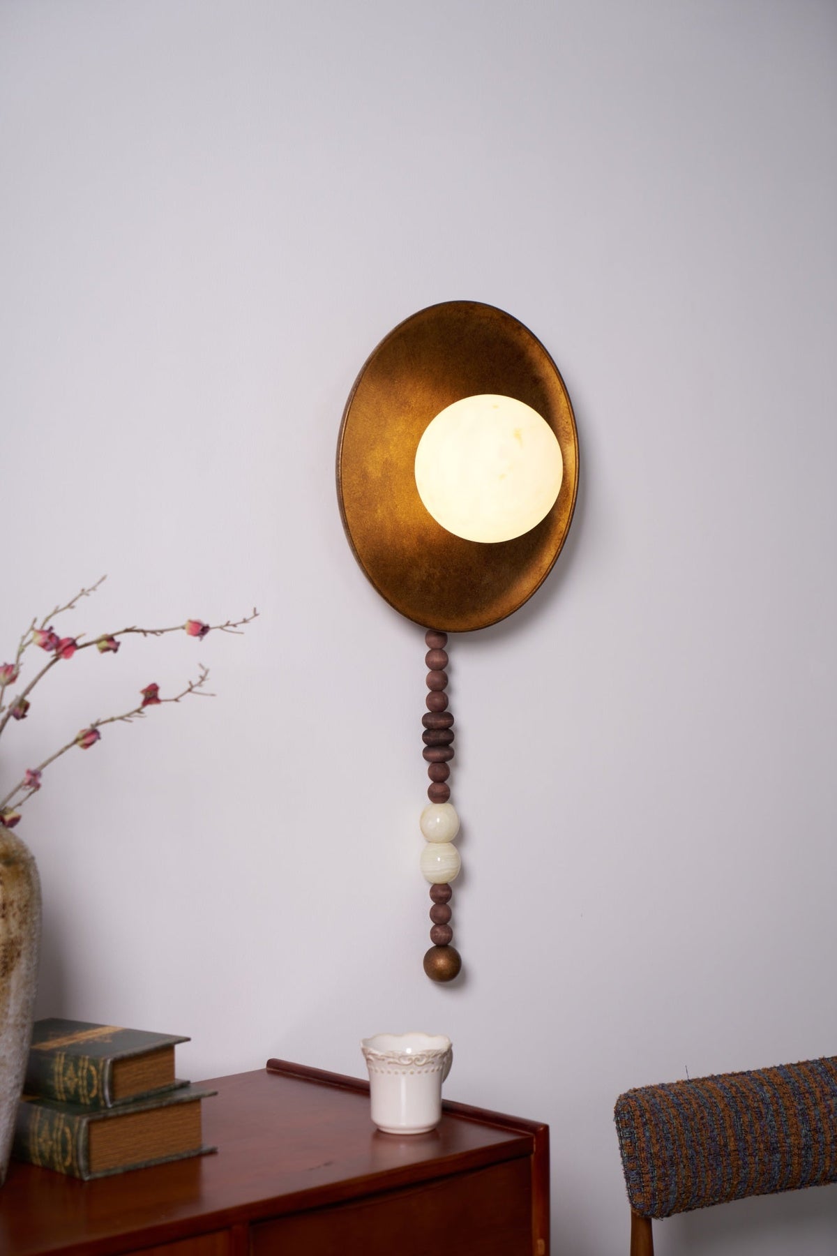 Siroxen Premium Noordse kunst marmer wandlamp