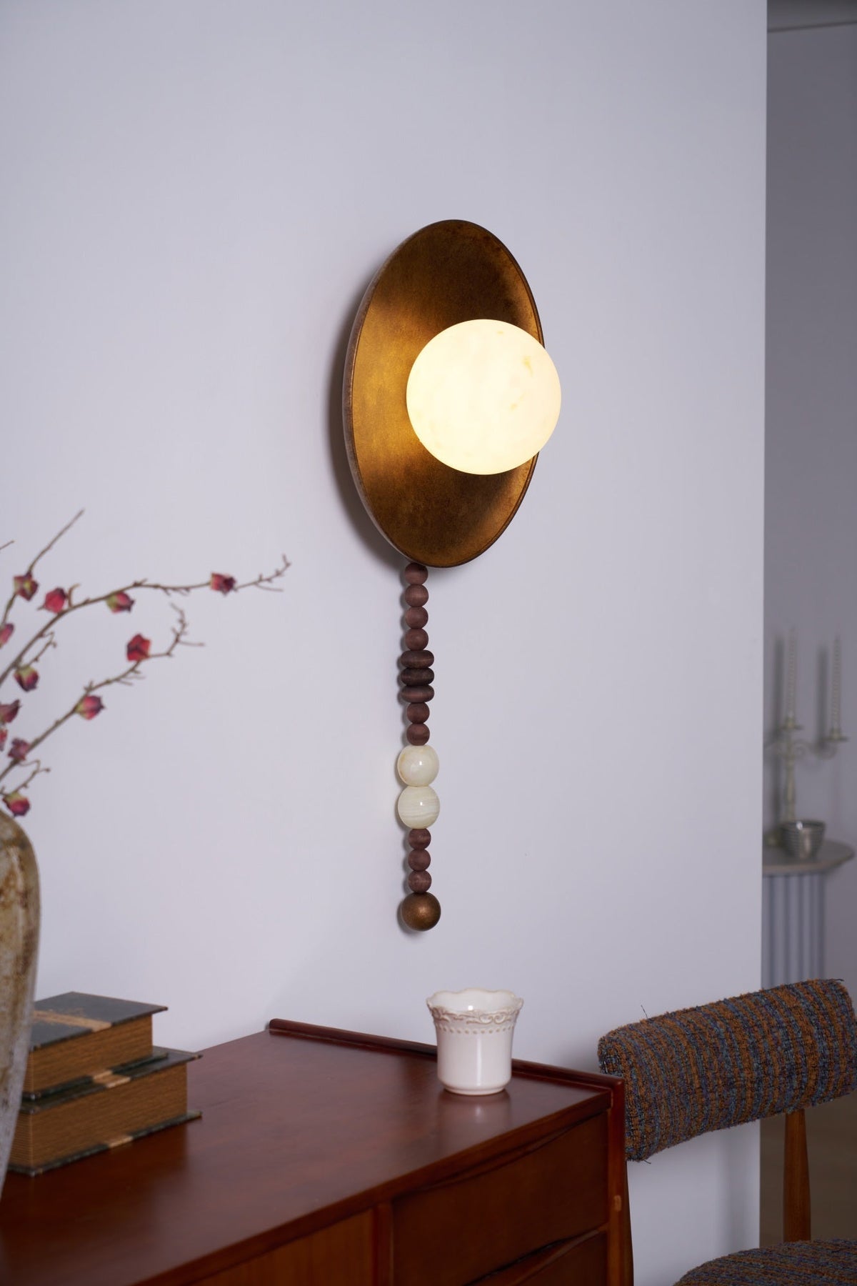 Siroxen Premium Noordse kunst marmer wandlamp