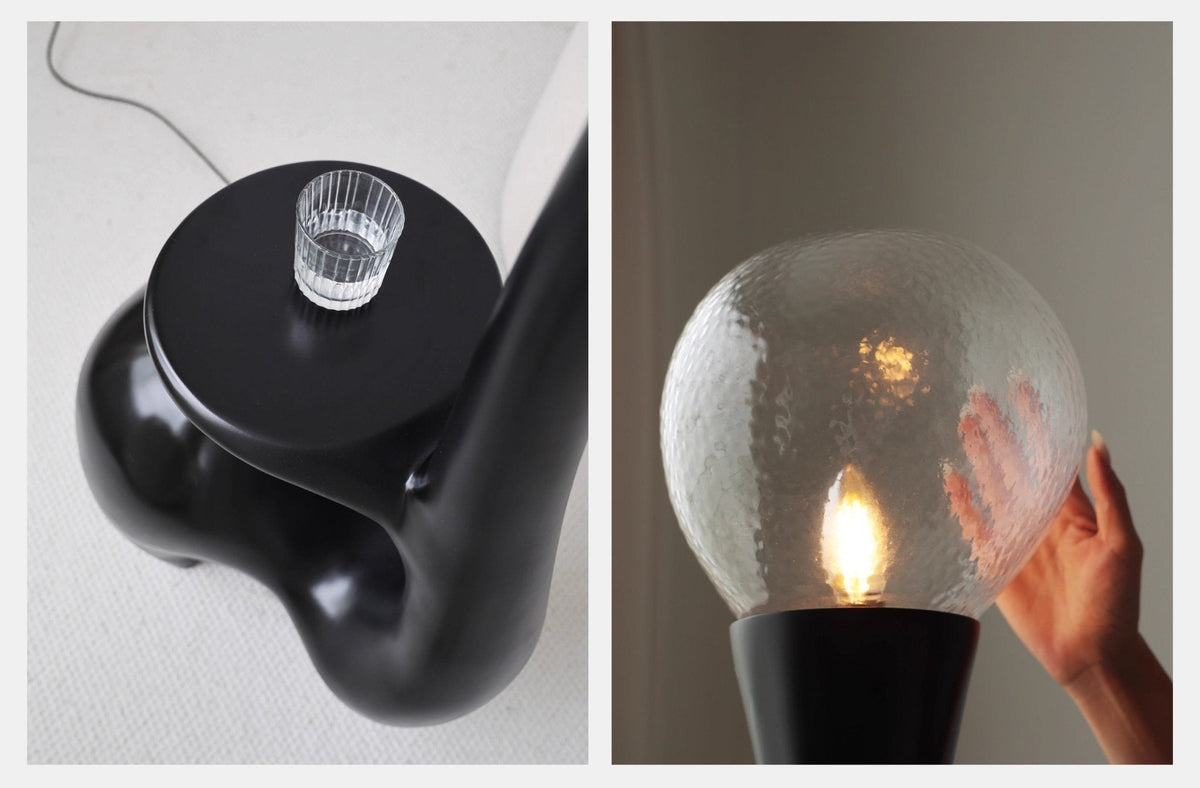 Lurk sculpturale vloerlamp