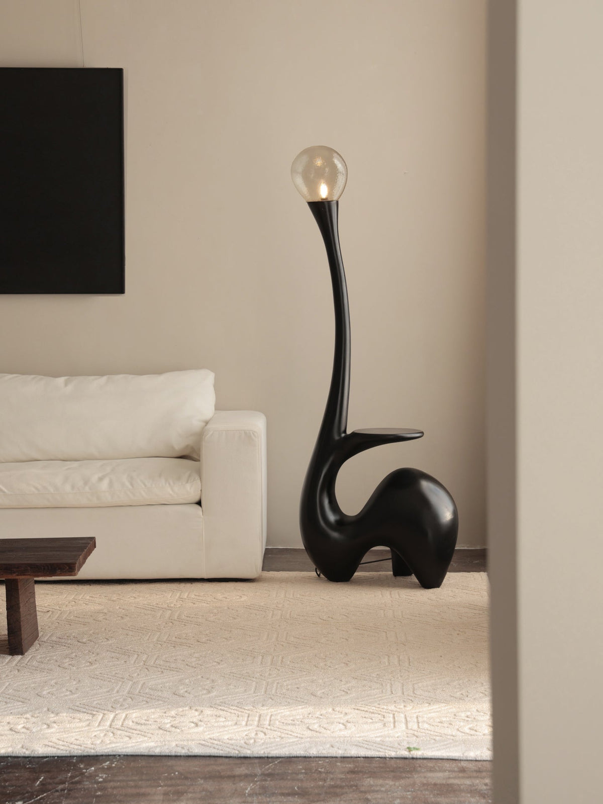 Lurk sculpturale vloerlamp