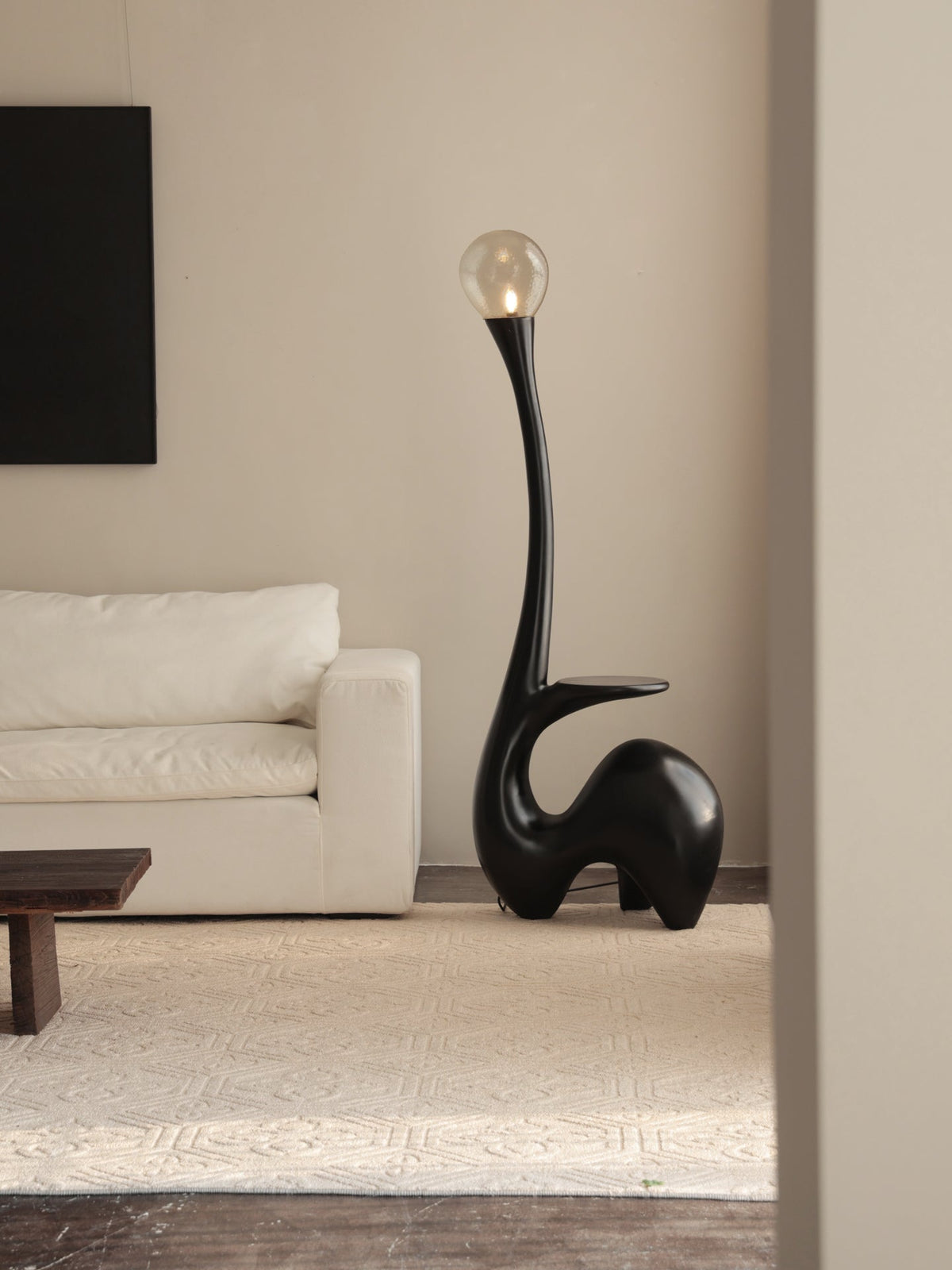 Lurk sculpturale vloerlamp