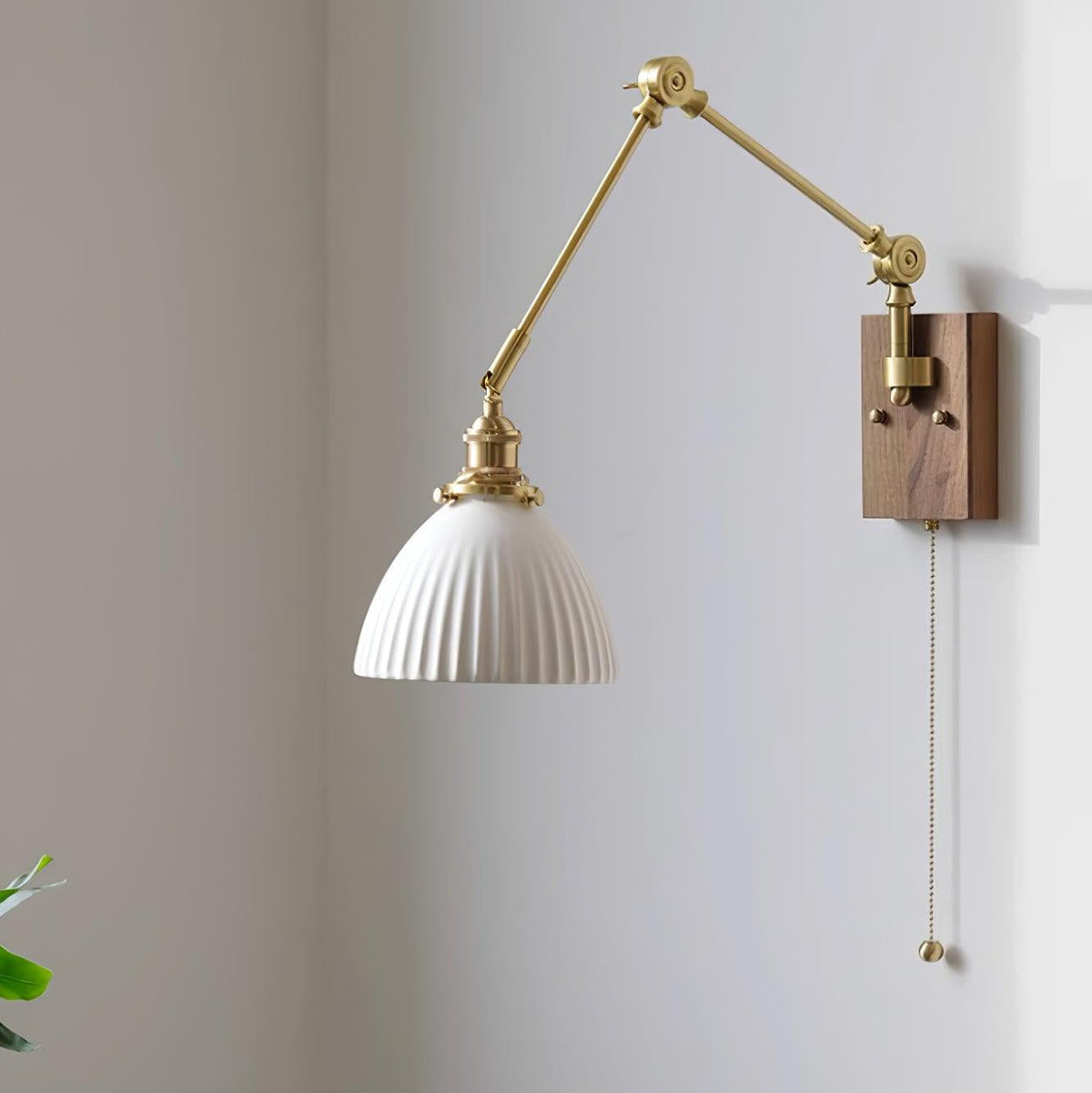 Vetra Vintage verstelbare wandlamp met schuifarm