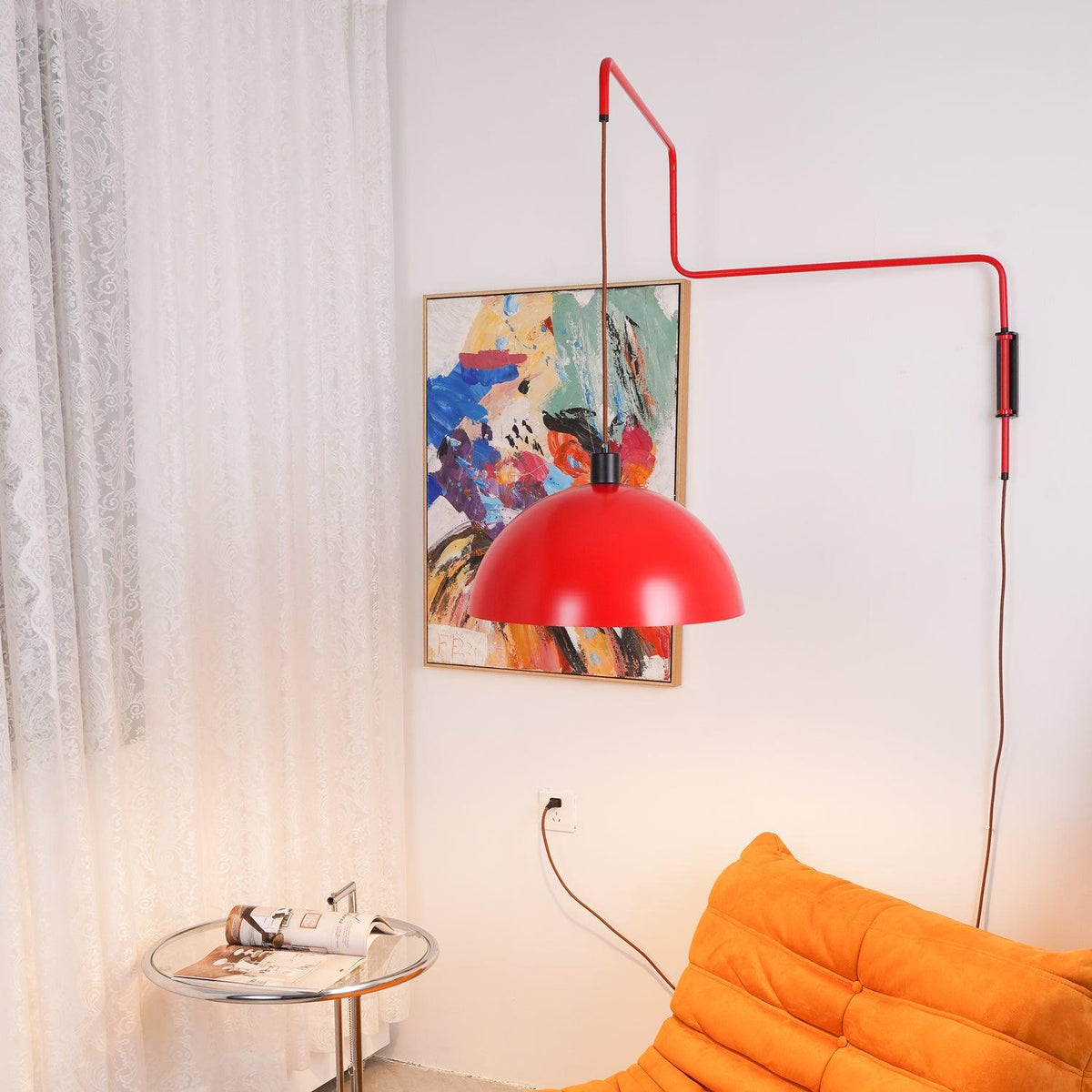 Zola Aetheic Industriële wandlamp